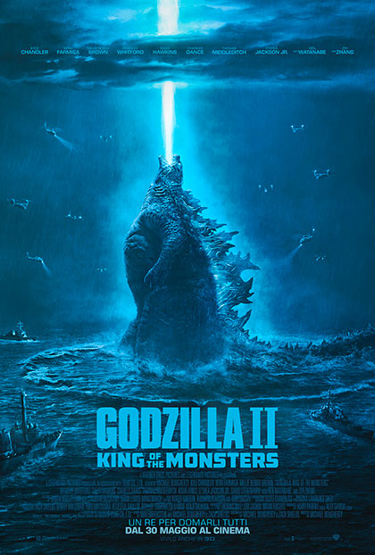 Godzilla 2 poster italiano